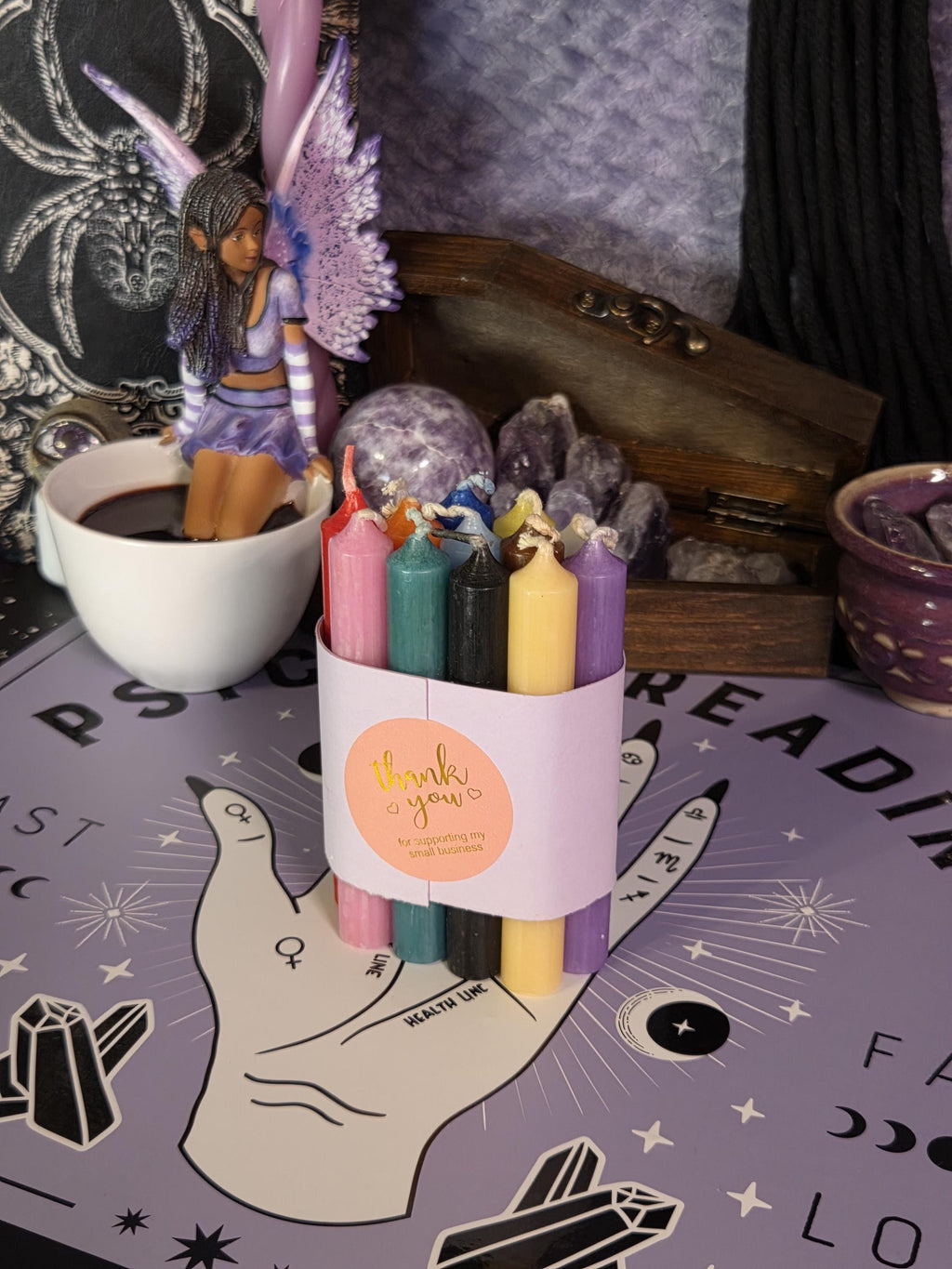13 Set of Chime Candles with Holders