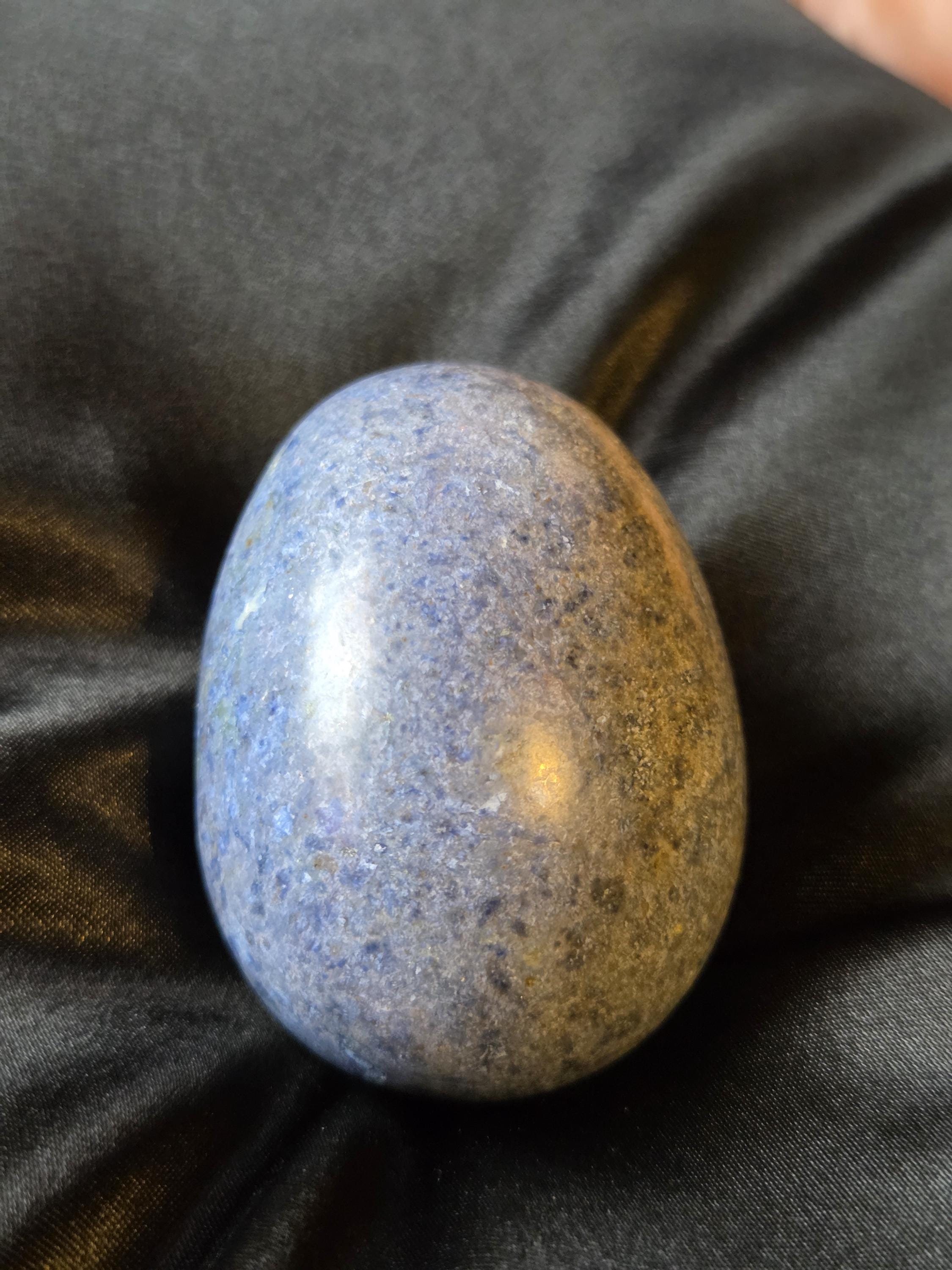 Dumortierite Crystal Egg