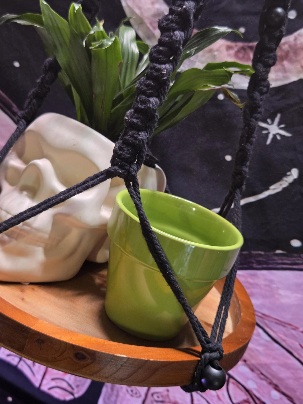 Green Ceramic 4 inch Pot