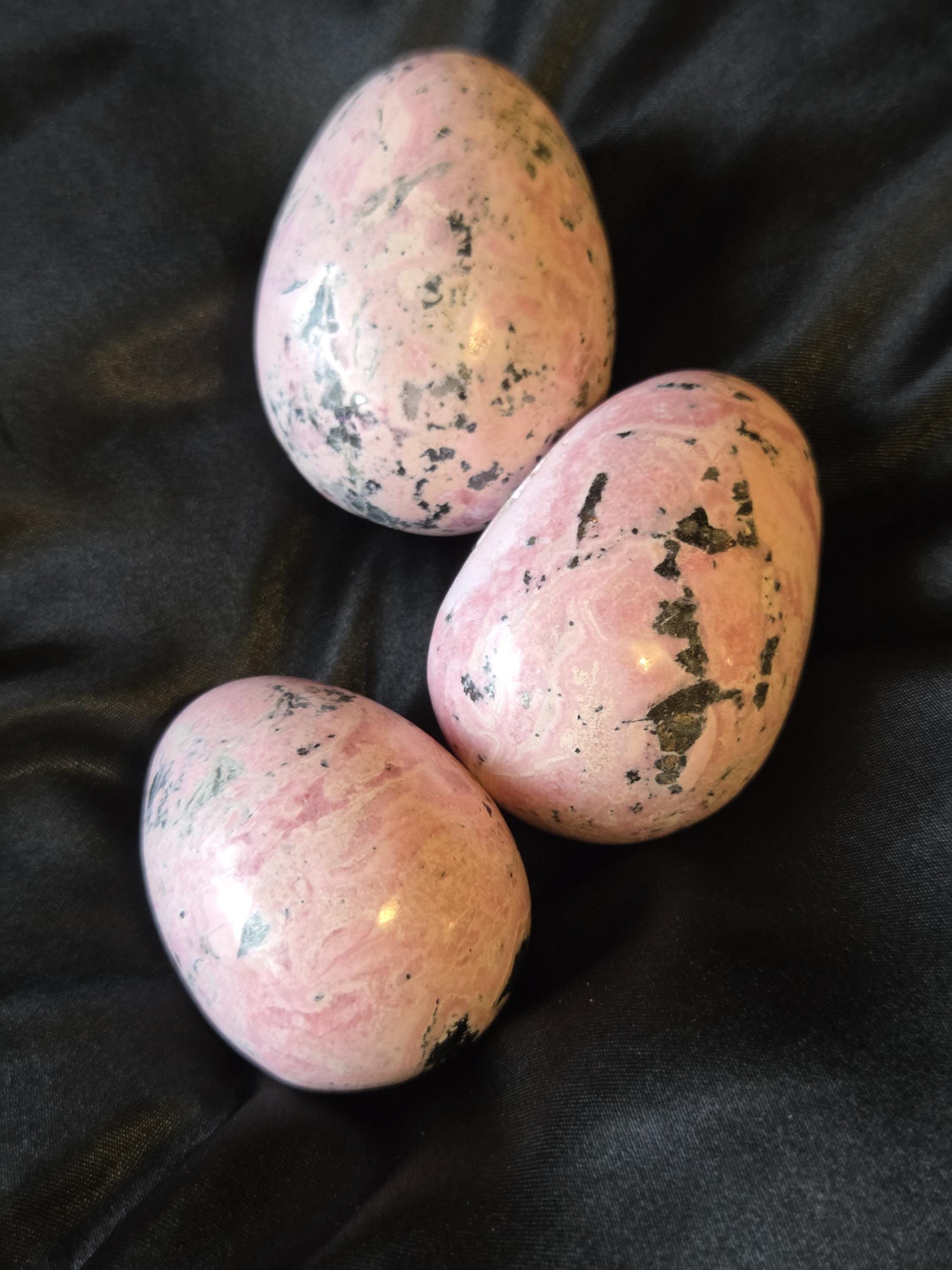 Rhodonite Crystal Egg