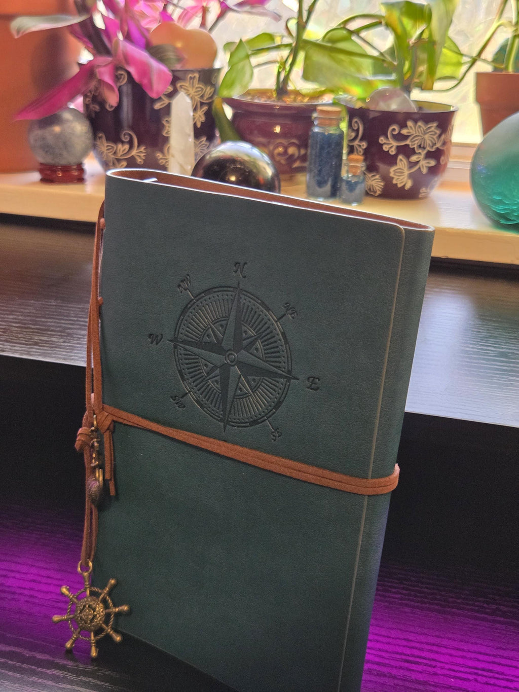 Leather Notebook Journal for Diary or Book of Shadows
