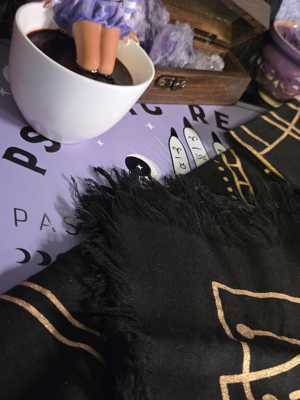Celestial Sun and Moon Tapestry Altar Cloth