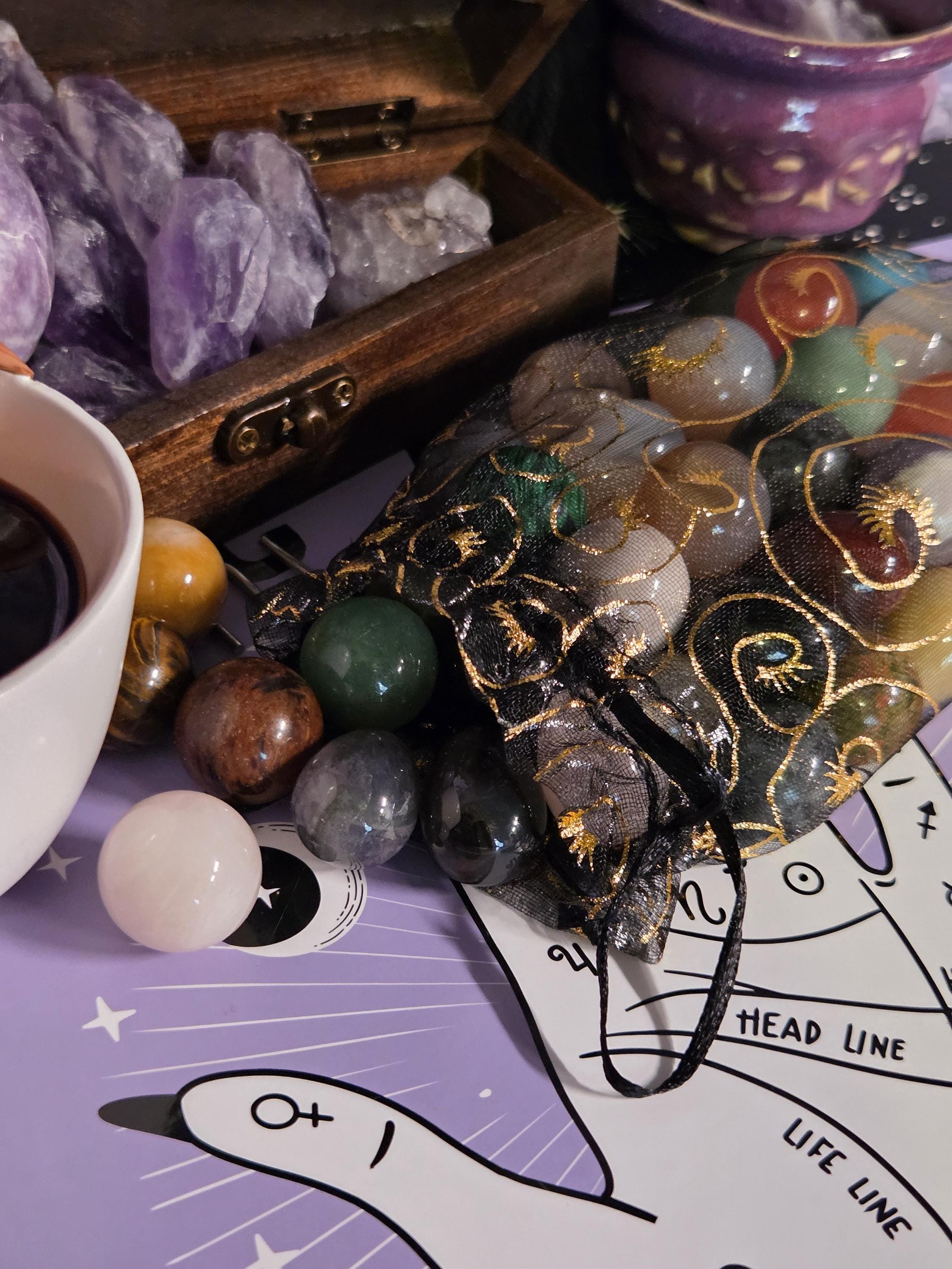 Mini Crystal Spheres and Eggs Mystery Bag