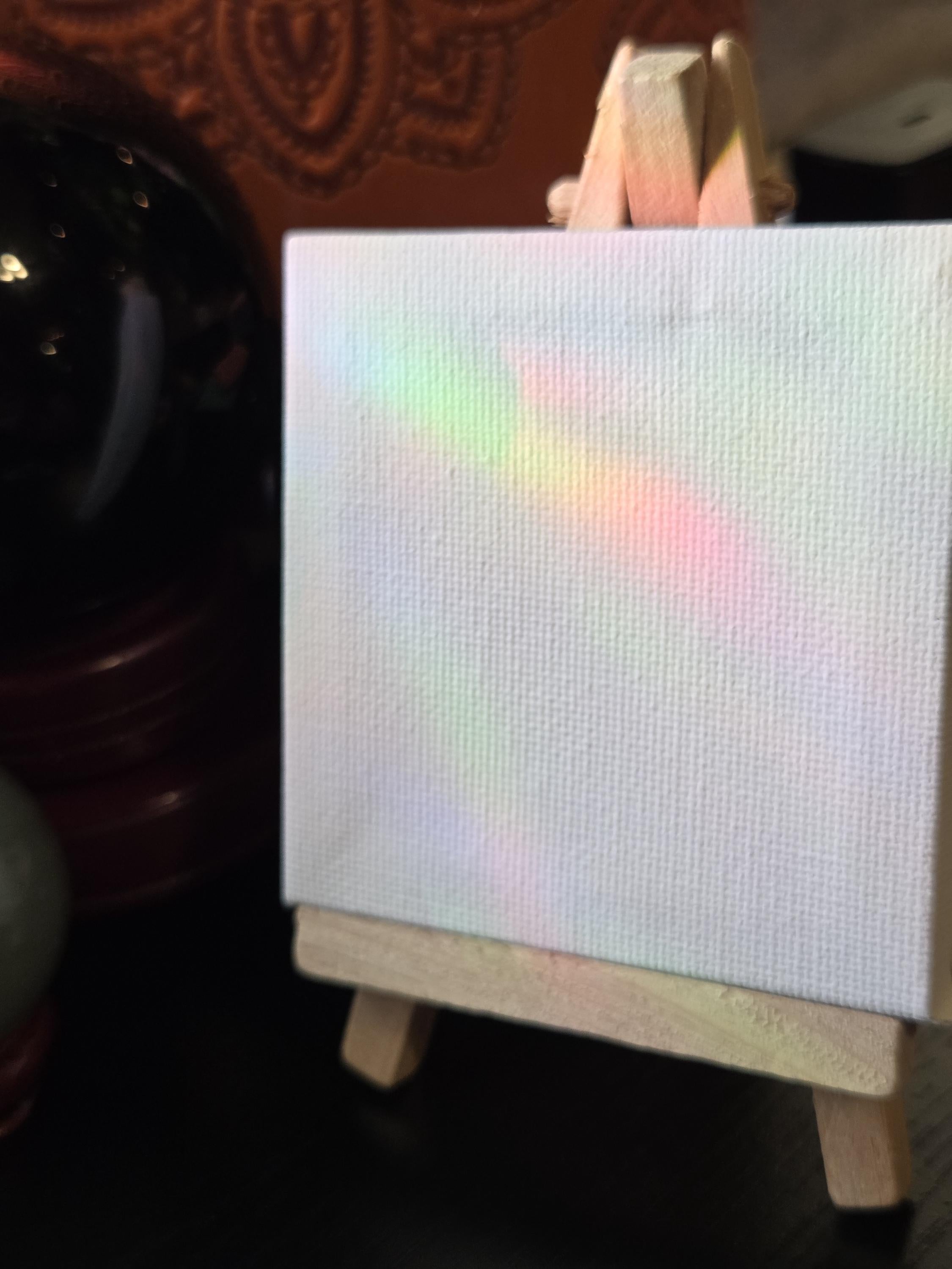 Mini Canvas and Easel Stand 3 inch for painting and art