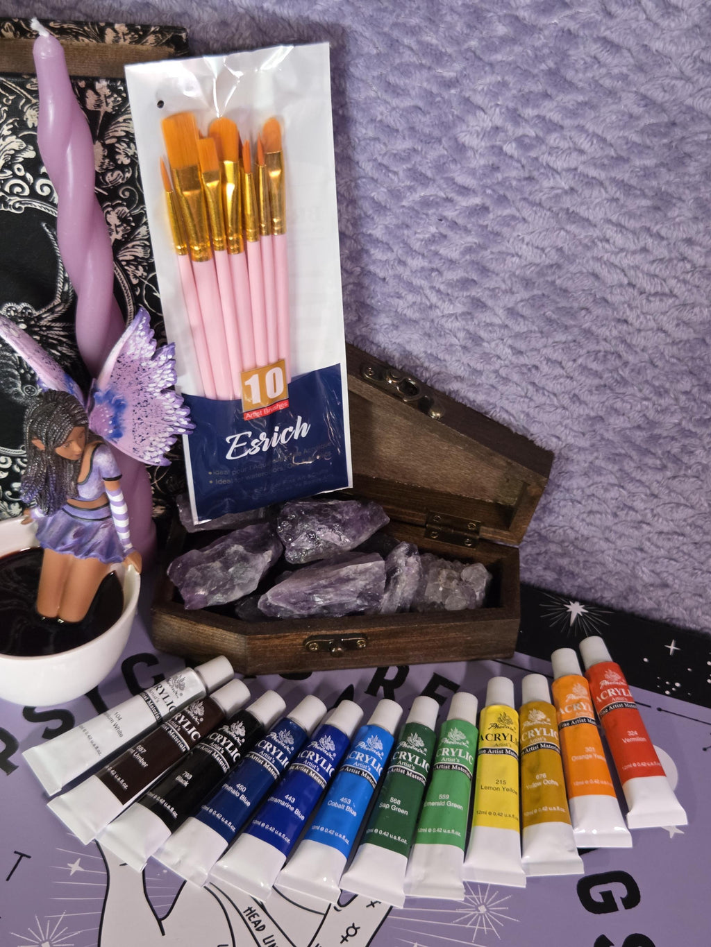 Ultimate Painting and Planting Kit for Fairy Wildflower Garden