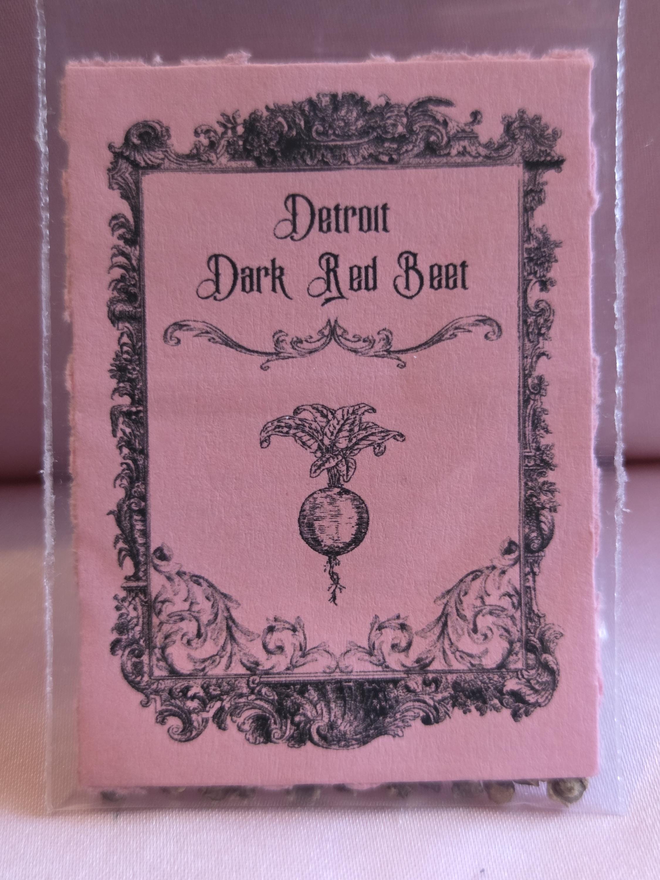 20 Detroit Dark Red Beet Seeds