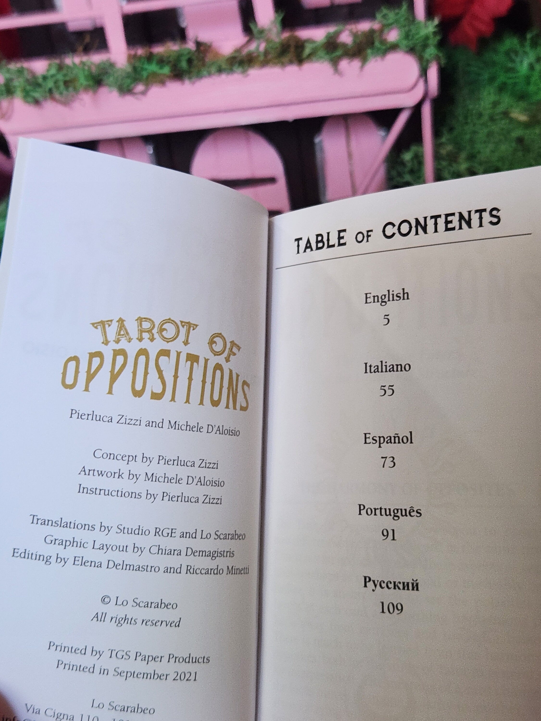 Tarot of Oppositions Tarot Deck