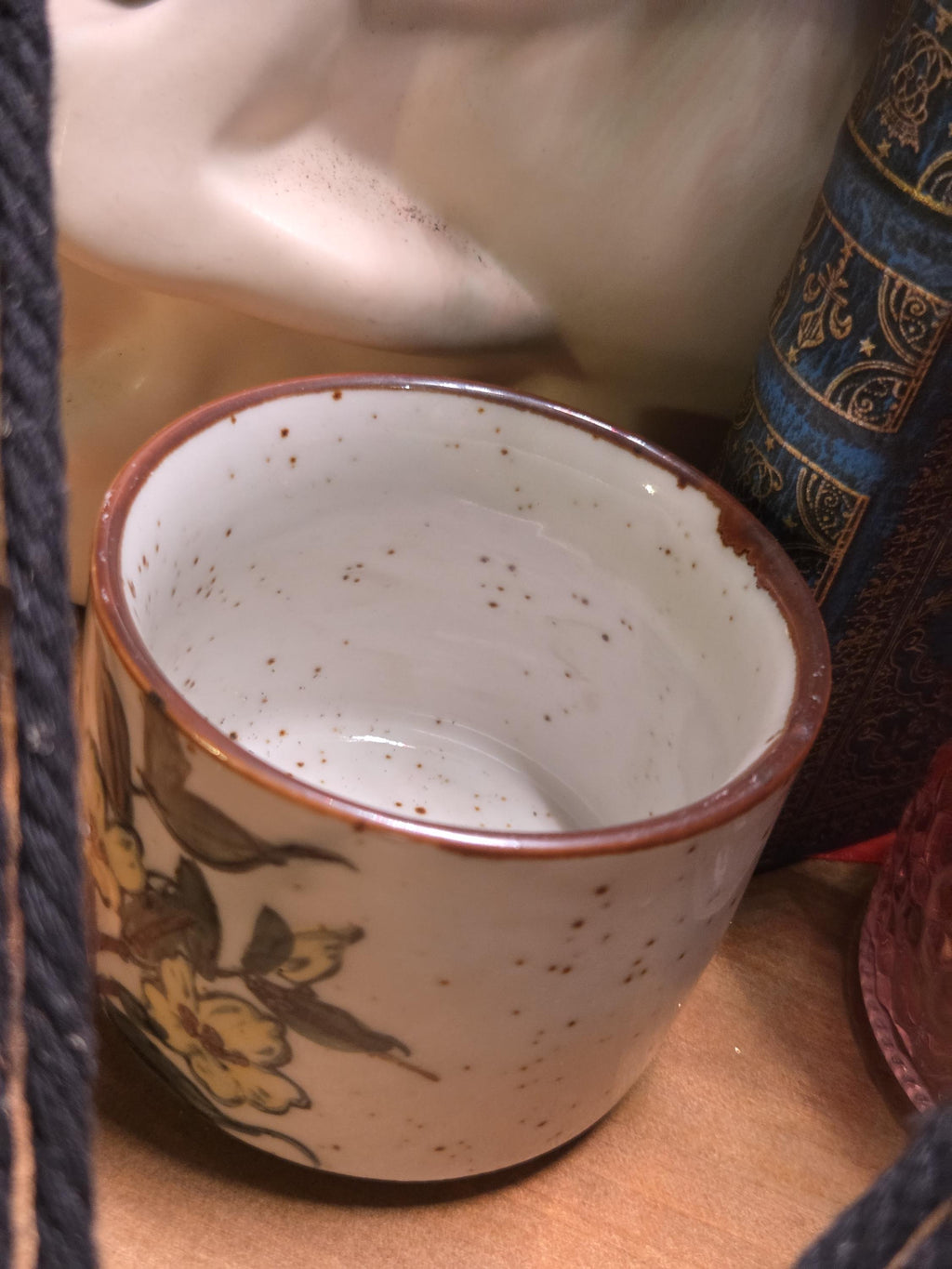 White 2.5 inch Ceramic Plant Pot