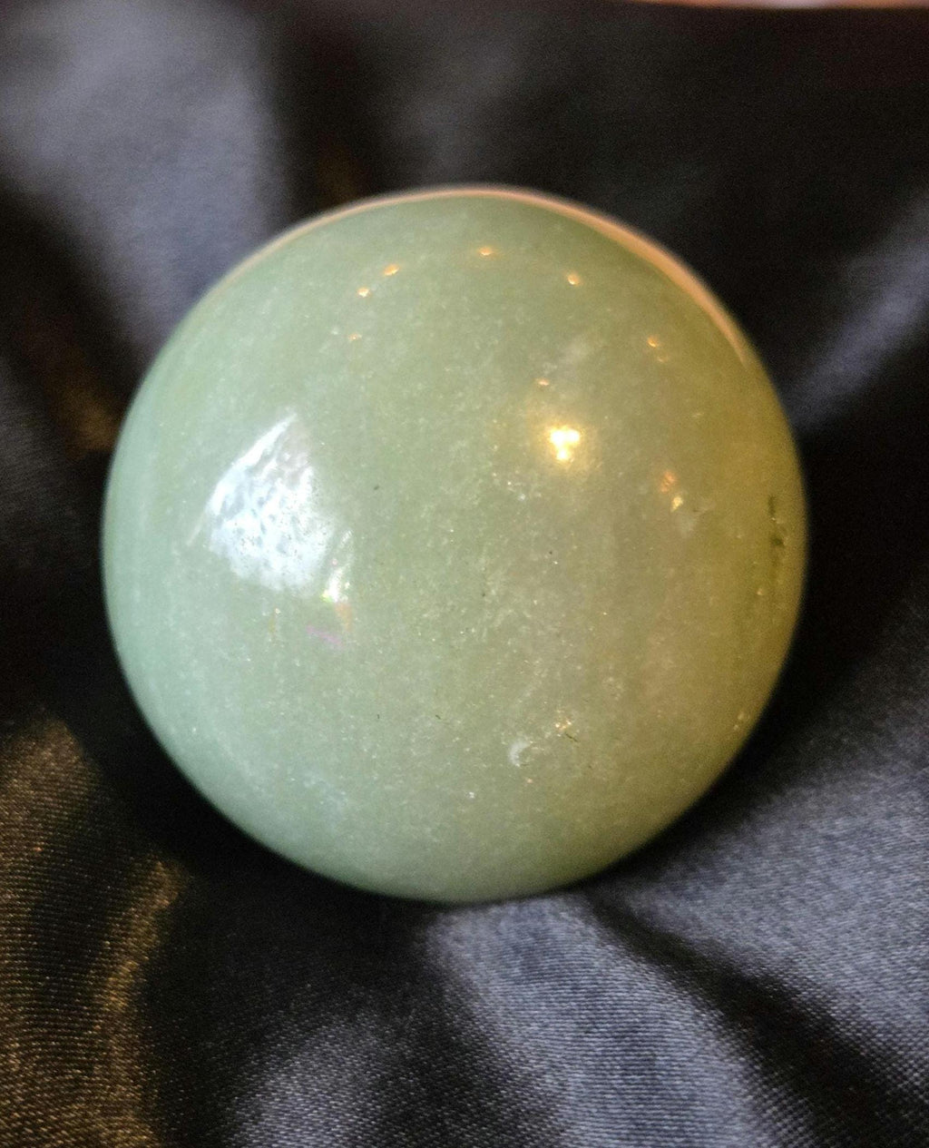 Green Aventurine Crystal Sphere with stand