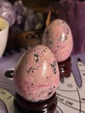 Rhodonite Crystal Egg