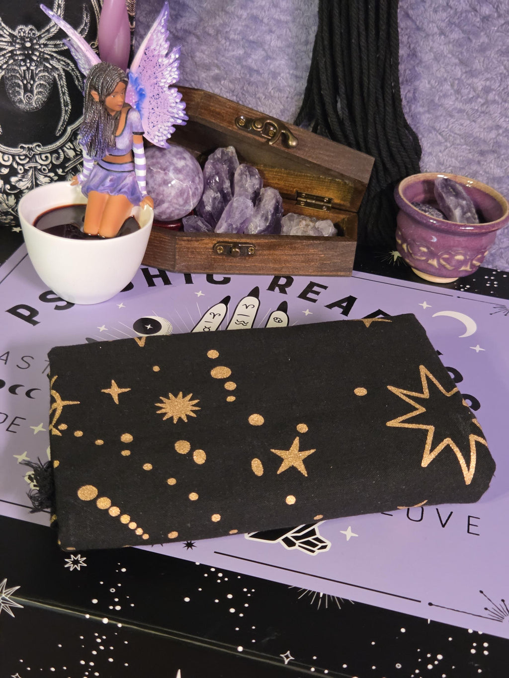 Celestial Sun and Moon Tapestry Altar Cloth